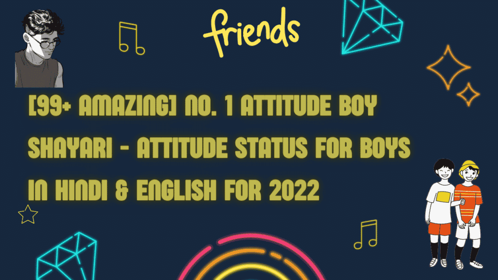 Attitude Boy Shayari - Attitude Status For Boys in Hindi & English For 2022